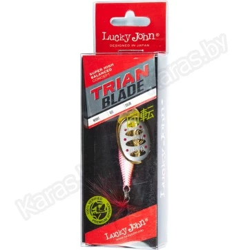 Блесна вращающаяся Lucky John Trian Blade Round LJTBR12-*** (12г)