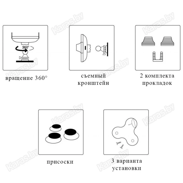 Держатель эхолота Lucky