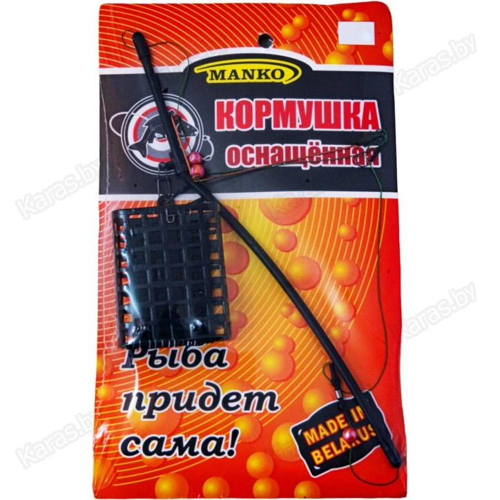 Оснастка фидерная Manko плоская черная (20-90 г)