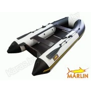 Надувная 5-местная ПВХ лодка Marlin 330