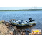 Надувная 4-местная ПВХ лодка Marlin 320SLK