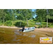 Надувная 4-местная ПВХ лодка Marlin 320SLK