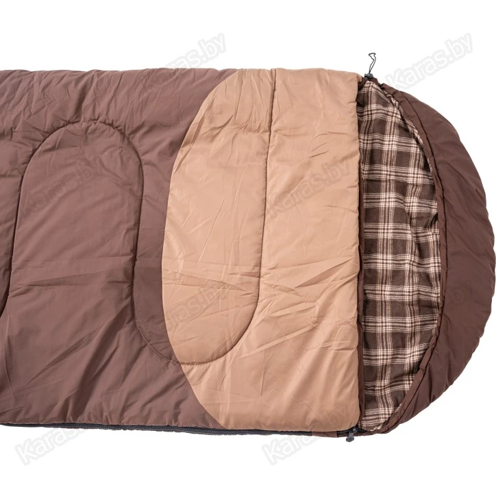 Спальный мешок Mednovtex Alaska 210x85 с подголовником (-25°C, на фланели)