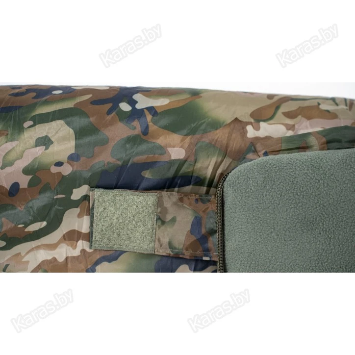 Спальный мешок Mednovtex Камуфляж 210x85 с подголовником (-25°C, на флисе)
