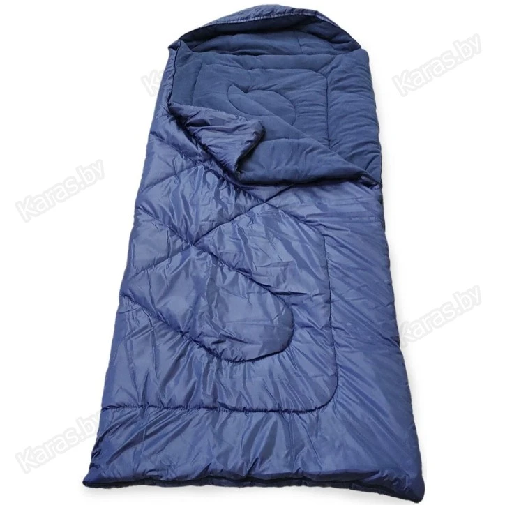 Спальный мешок Mednovtex Extreme Travel 250x97 с подголовником (-10°C, на флисе)