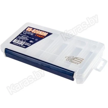 Коробка рыболовная пластиковая Meiho Versus VS-820NDM Clear 233х127x34 мм