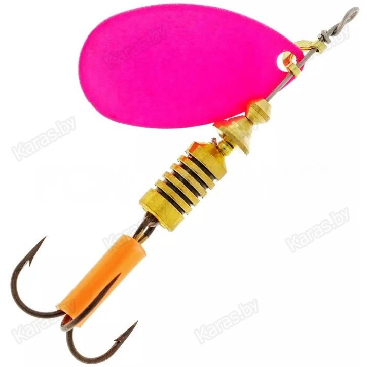 Блесна вращающаяся Mepps Aglia Fluo Rose 3 (6.5г)