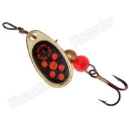 Блесна вращающаяся Mepps Black Fury Orange 1-** (3.5г)