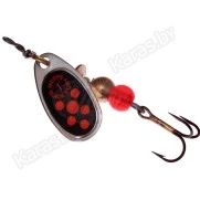 Блесна вращающаяся Mepps Black Fury Orange 1-** (3.5г)