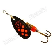 Блесна вращающаяся Mepps Black Fury Orange 2-** (4.5г)