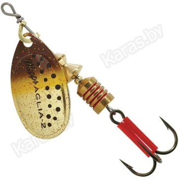 Блесна вращающаяся Mepps Aglia Brown Trout 2 (4.5г)