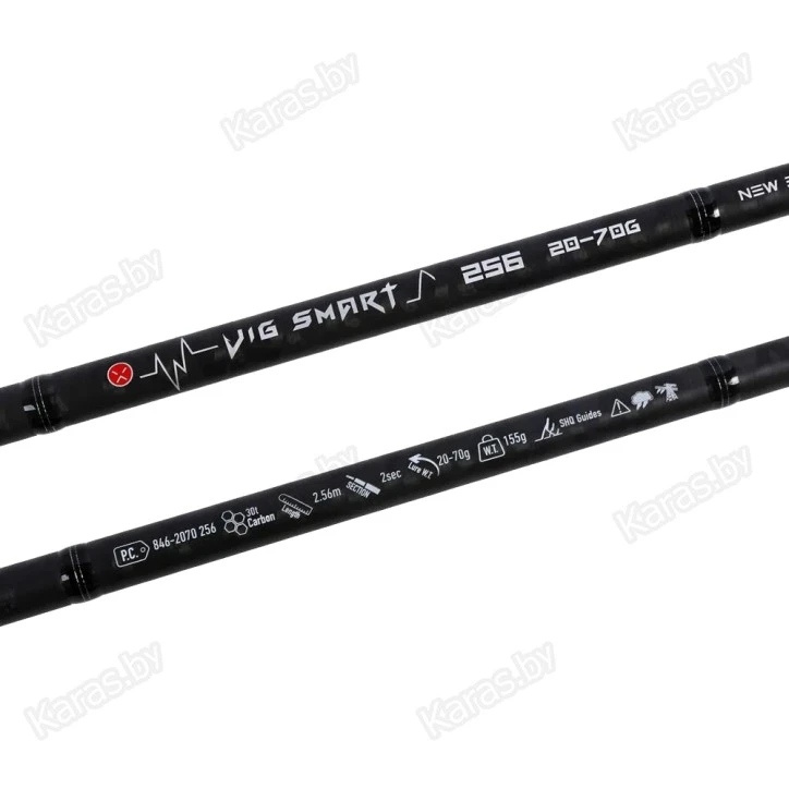 Спиннинг Mifine Jig Smart, углеволокно, 2.56 м, тест: 10-38 г, 140 г