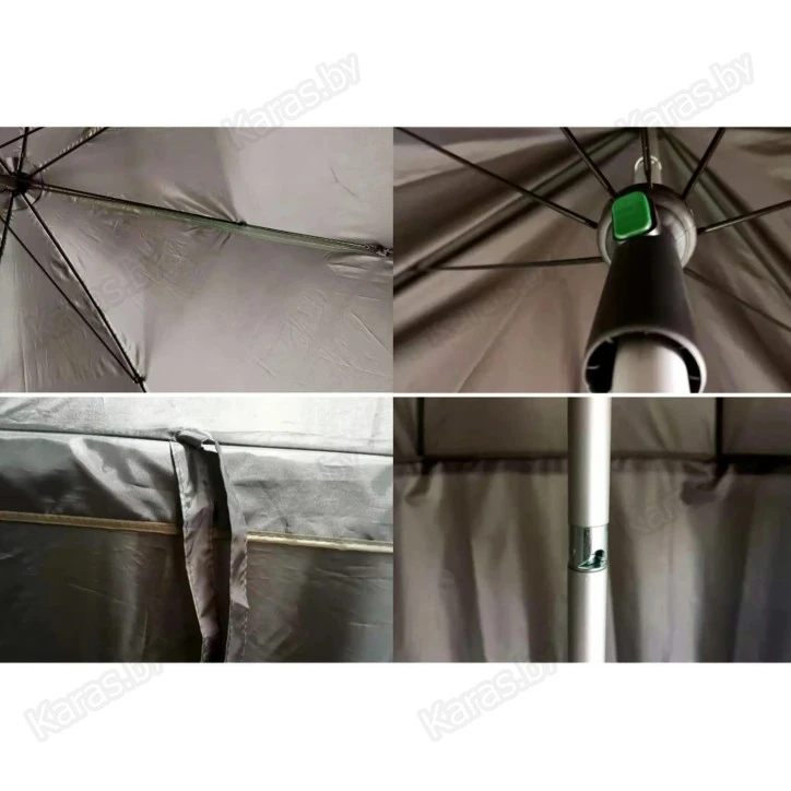 Зонт рыболовный со шторкой 180° Mistrall AM-6008923 250 см