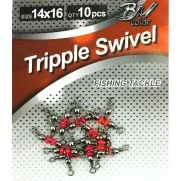 Вертлюг тройной Namazu Tripple Swivel