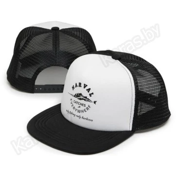 Кепка с сеткой Narval Mesh Cap Catches Everywhere Circle Black and White