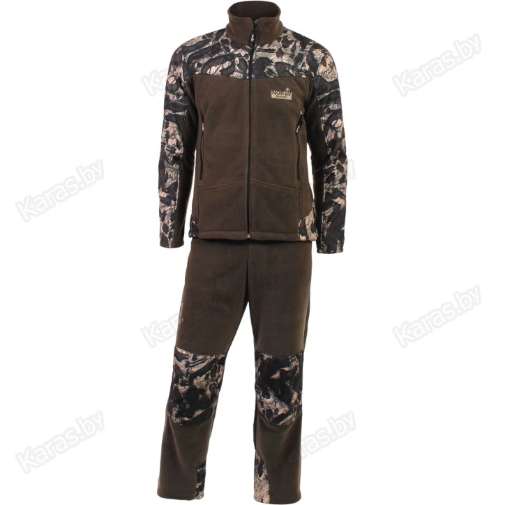 Костюм флисовый Norfin BERINGS CAMO Green