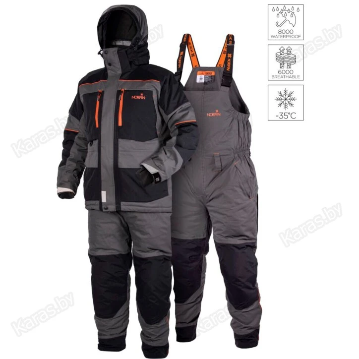 Костюм зимний Norfin Discovery 3 Gray