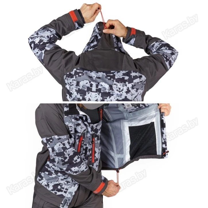 Костюм демисезонный Norfin PRO DRY 3 CAMO
