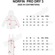 Костюм демисезонный Norfin PRO DRY 3