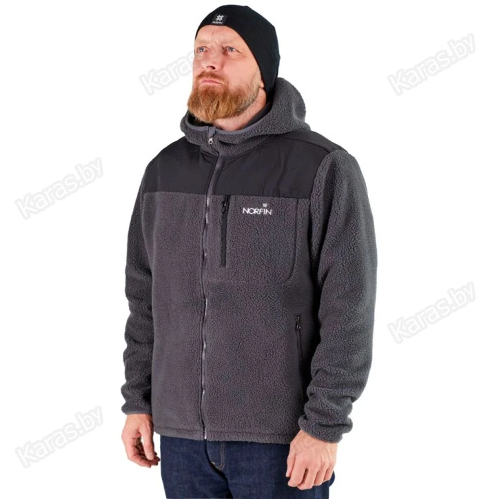 Куртка флисовая Norfin Polarguard Gray
