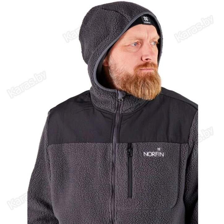 Куртка флисовая Norfin Polarguard Gray