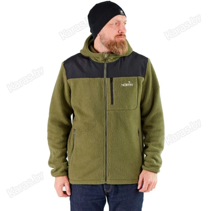 Куртка флисовая Norfin Polarguard Green