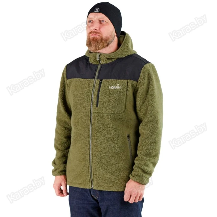 Куртка флисовая Norfin Polarguard Green