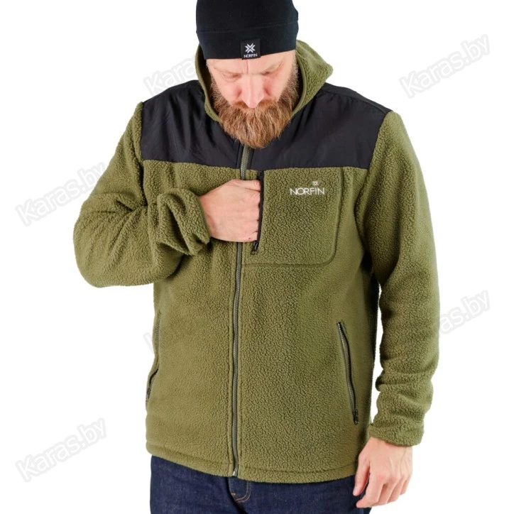 Куртка флисовая Norfin Polarguard Green