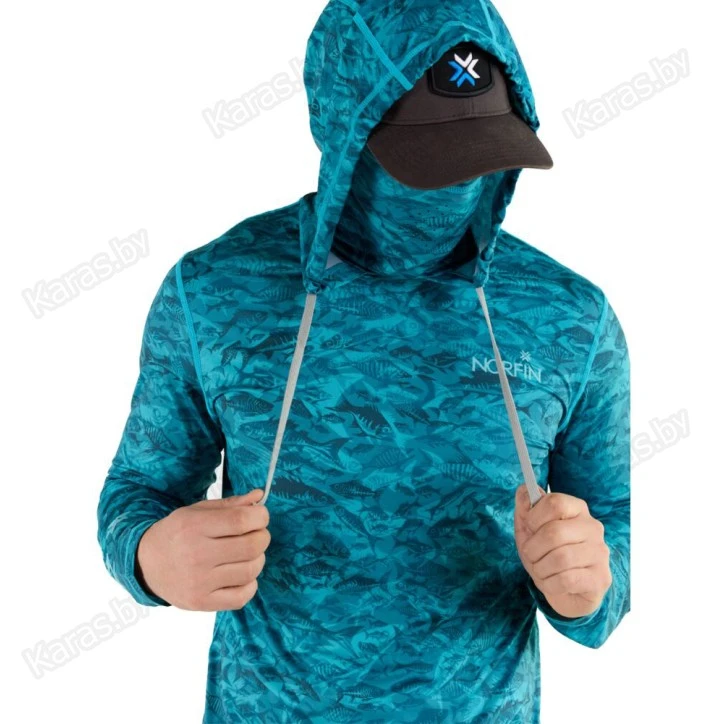 Джерси Norfin Sun Pro Marlin Hoodie Green
