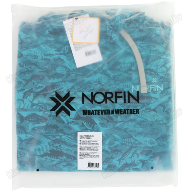 Джерси Norfin Sun Pro Marlin Hoodie Green