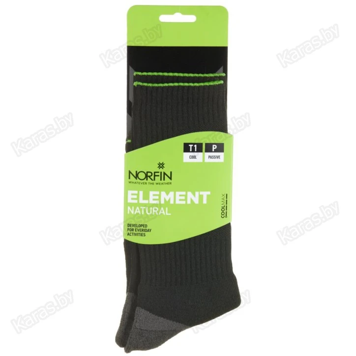 Носки Norfin T1P Element Natural CoolMax
