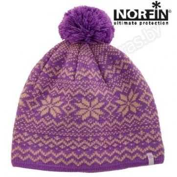Шапка Norfin Women FINLAND VIOLET