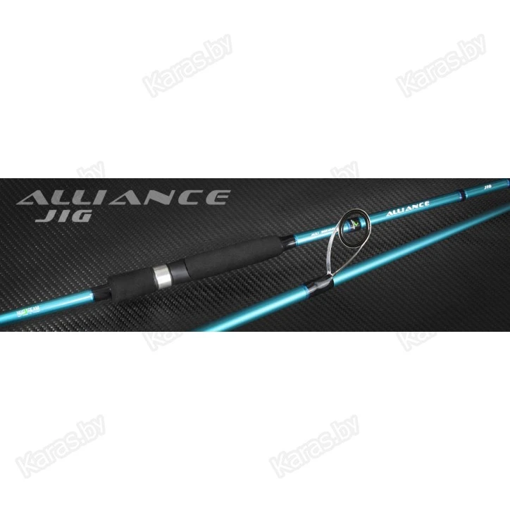 Спиннинг Norstream Alliance Jig ALSJ-802MMH, углеволокно, 2.44 м, тест: 10-28 г, 155 г
