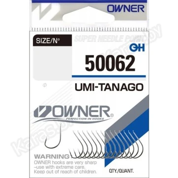 Крючки Owner Umi Tanago 50062