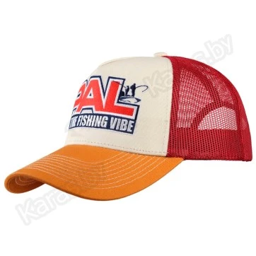 Бейсболка PAL Feel The Fishing Vibe 2023 (бордовый, коричневый)