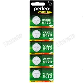 Батарейка Perfeo 3V (CR2032)