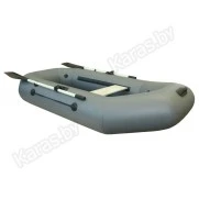 Надувная 1-местная ПВХ лодка Polar Bird Чирок PB-230 Т (серая)