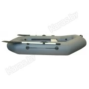 Надувная 1-местная ПВХ лодка Polar Bird Чирок PB-210 Т (серая)