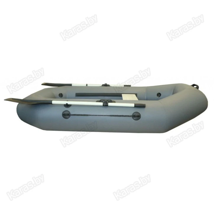 Надувная 1-местная ПВХ лодка Polar Bird Чирок PB-210 Т (серая)