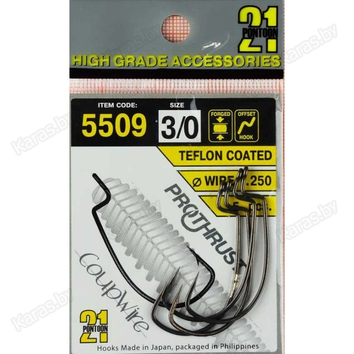 Крючки офсетные Pontoon 21 5509