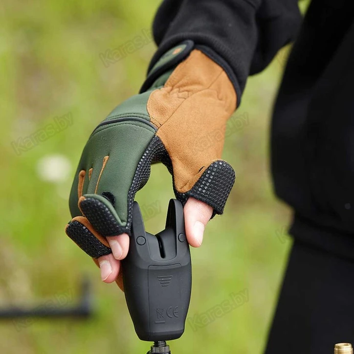 Перчатки Prologic Neoprene Grip Glove Green/Black