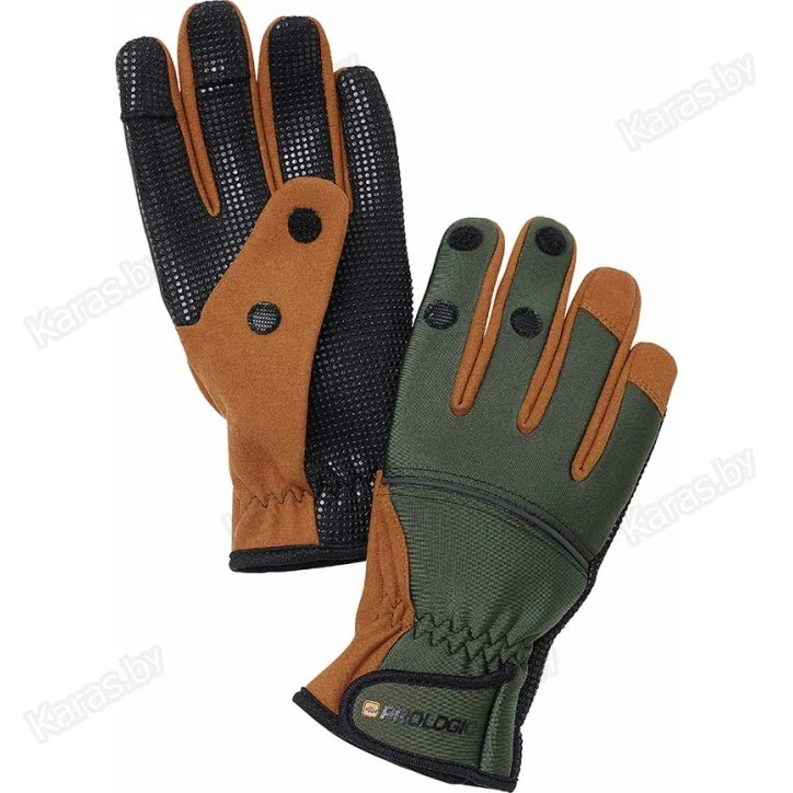 Перчатки Prologic Neoprene Grip Glove Green/Black