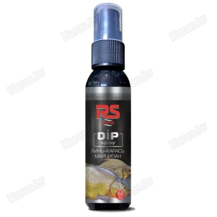 Спрей RS Dip Spray Линь-Карась Марципан 60 мл