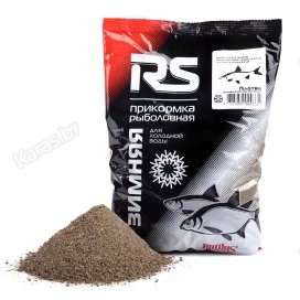 Прикормка зимняя RS Плотва Темная Холодная вода (тёмная) 0.75 кг