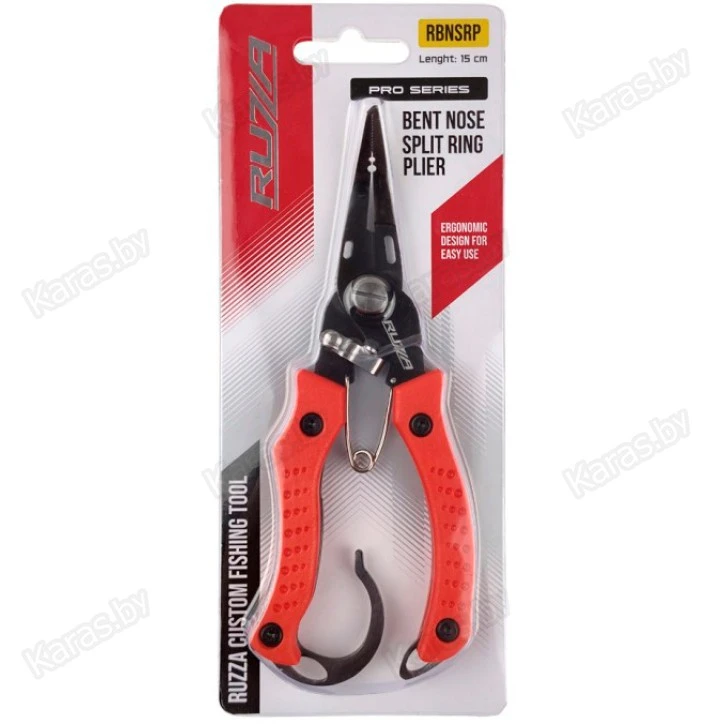 Плоскогубцы Ruzza Bent Nose Split Ring Pliers 15 см