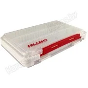 Коробка для приманок двусторонняя Ruzza (170х105х30 мм), вставки EVA-foam + 12 перемычек