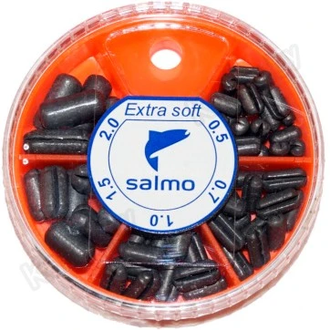 Набор грузов Salmo Extra Soft 60 г, 0,5-2,0 г