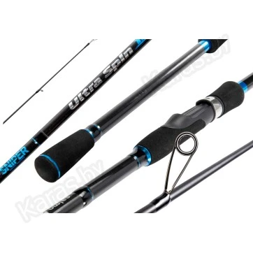Спиннинг Salmo Sniper Ultra Spin II 20, углеволокно, штекерный, 2.10 м, тест: 5-20 г, 113 г