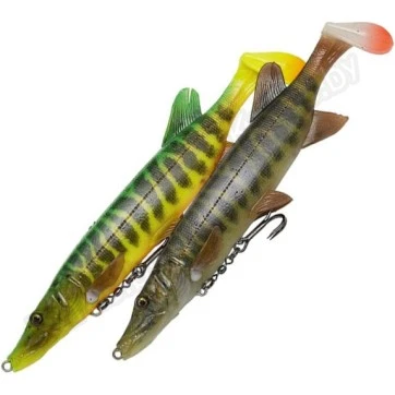 Виброхвосты Savage Gear 4D Pike Shad 20 см