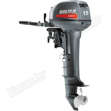 Лодочный мотор 2-тактный бензиновый Seatan T15BMS